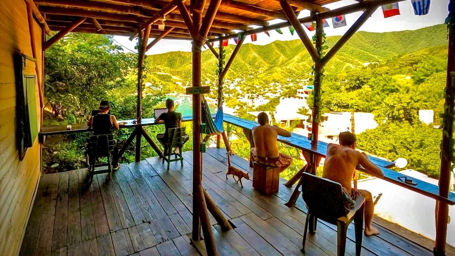 Tamarindo Beach Hostel Taganga Dış mekan fotoğraf